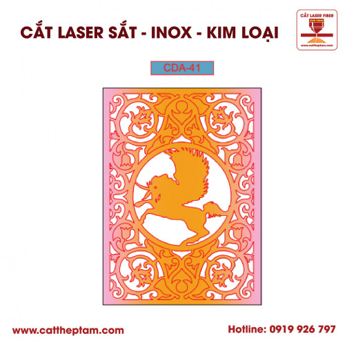 Mẫu Cắt Laser Inox Kim Loại Sắt Thép Tấm 71