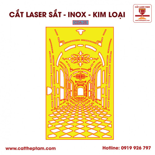 Mẫu Cắt Laser Inox Kim Loại Sắt Thép Tấm 14