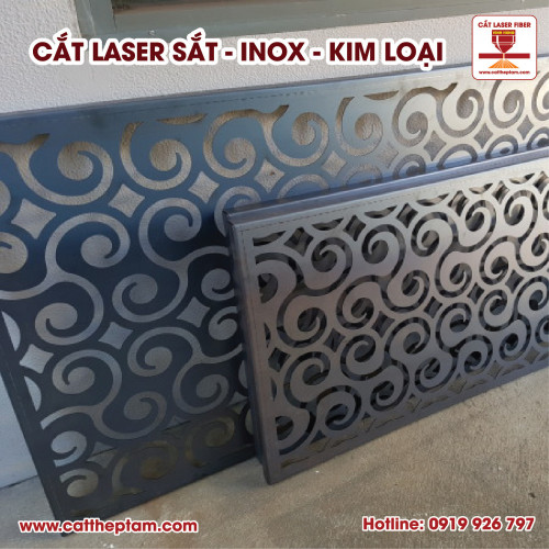 Cắt laser hoa văn inox giá rẻ chuyên nghiệp tphcm