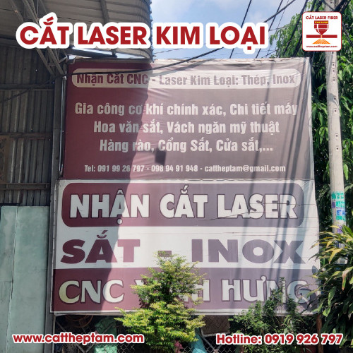 Cắt laser kim loại tinh xảo, gia công cơ khí chính xác công nghệ cao TPHCM