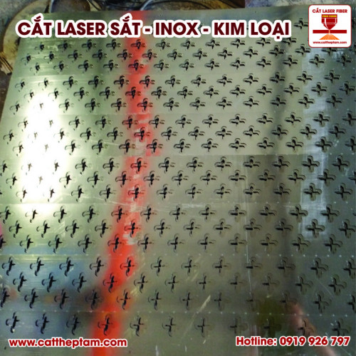 Cắt laser sắt khu công nghiệp giá rẻ lấy hàng nhanh