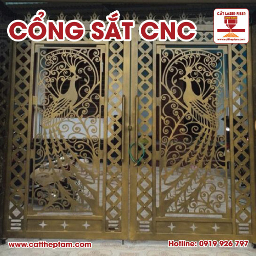 Top những mẫu Cổng Sắt CNC đẹp nhất năm 2020