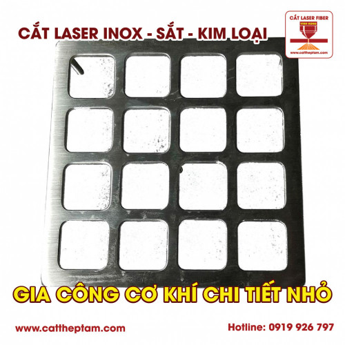 Gia công cơ khí chi tiết nhỏ bằng công nghệ cắt laser