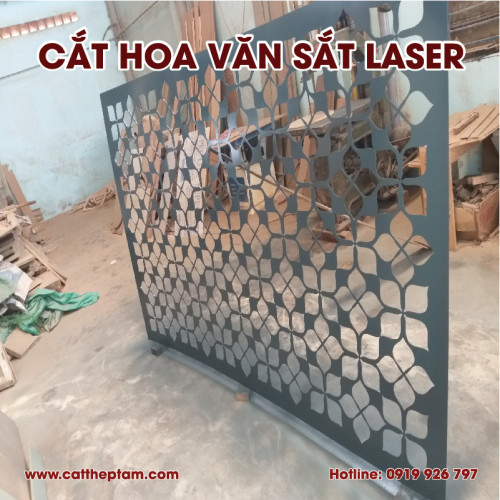 Cắt hoa văn sắt laser