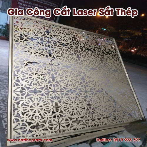 Gia Công Cắt Laser Sắt Thép