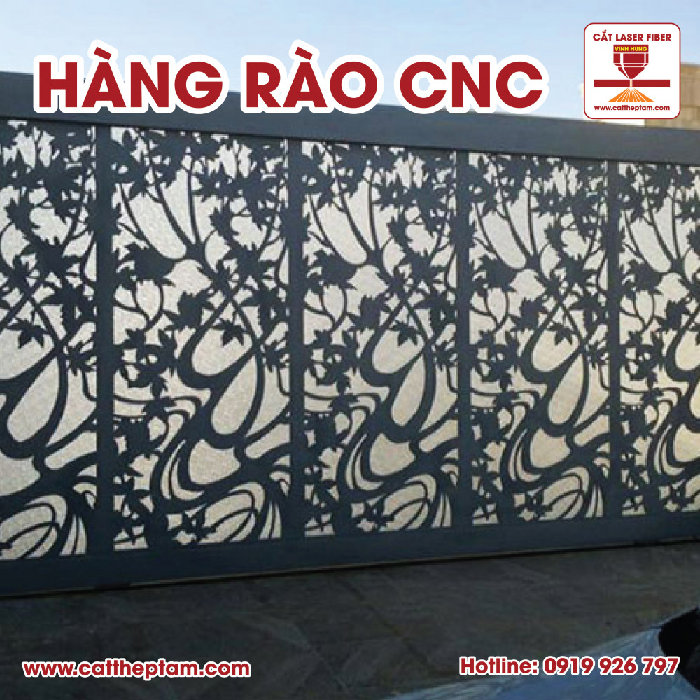 Những mẫu Hàng Rào CNC được khách hàng quan tâm tìm kiếm